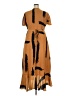 Prettygarden Print Brown Casual Dress Size XXL - photo 2