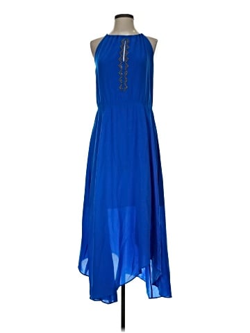 Red Saks Fifth Avenue Casual Dress (view 1)