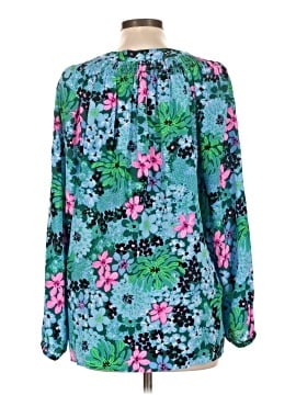 Lilly Pulitzer Long Sleeve Silk Top (view 2)