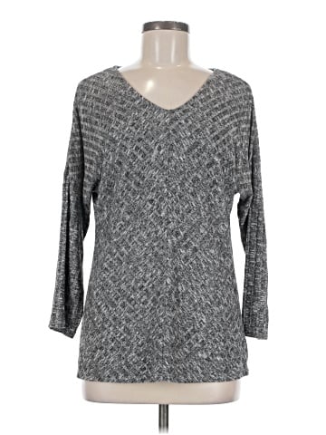 Always Indigo Long Sleeve Top (view 1)