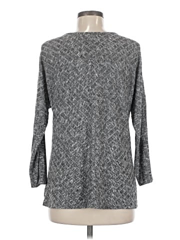 Always Indigo Long Sleeve Top (view 2)
