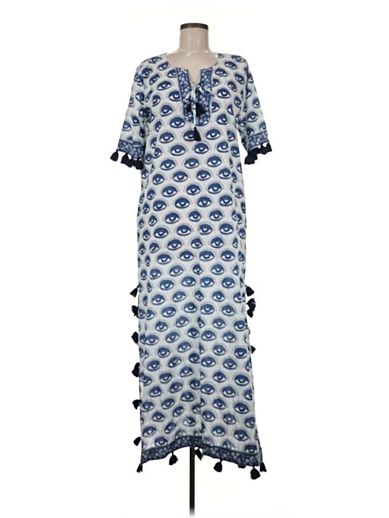 Pre-owned La Plage Casual Dress In Blue