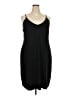 City Chic Solid Black Casual Dress Size 20 (L) - photo 1