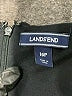 Lands' End Solid Black Cocktail Dress Size 16 (petite) - photo 7