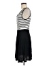 Hem & Thread Chevron-herringbone Black Cocktail Dress Size M - photo 5