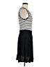 Hem & Thread Chevron-herringbone Black Cocktail Dress Size M - photo 4