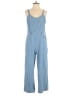 Rewash Solid Blue Jumpsuit Size L - photo 1