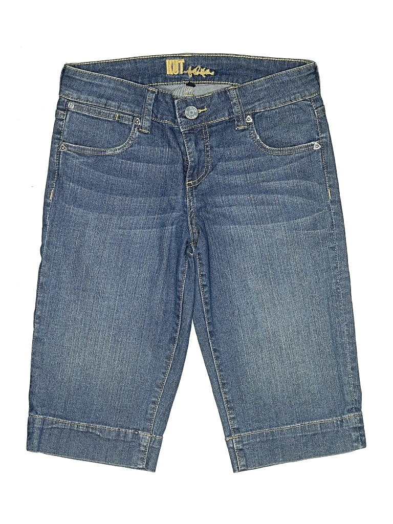 Pre-owned Kut From The Kloth Denim Shorts In Blue
