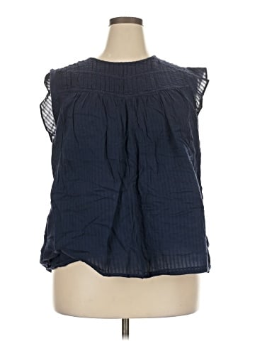 Market and Spruce Sleeveless Blouse (view 1)
