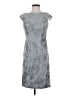Alex Evenings 100% Polyester Gray Cocktail Dress Size 4 Petite - photo 1
