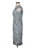 Alex Evenings 100% Polyester Gray Cocktail Dress Size 4 Petite - photo 5
