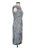 Alex Evenings 100% Polyester Gray Cocktail Dress Size 4 Petite - photo 4
