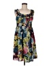 New Directions 100% Polyester Tropical Blue Casual Dress Size 8 Petite - photo 1