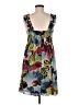 New Directions 100% Polyester Tropical Blue Casual Dress Size 8 Petite - photo 2