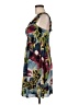 New Directions 100% Polyester Tropical Blue Casual Dress Size 8 Petite - photo 5