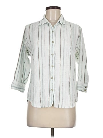Columbia 3/4 Sleeve Button-Down Shirt (view 1)