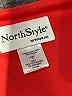 North Style Solid Red Cocktail Dress Size 12 - photo 7