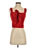 Sienna Sky Red Sleeveless Blouse Size S - photo 1