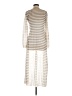 Knitted & Knotted Ivory Cardigan Size 8 - photo 2