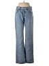 AGOLDE 100% Cotton Hearts Blue Jeans Size 28 waist - photo 1