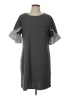 Luxology Gray Casual Dress Size L - photo 1