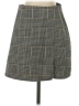 H&M Plaid Gray Formal Skirt Size S - photo 1