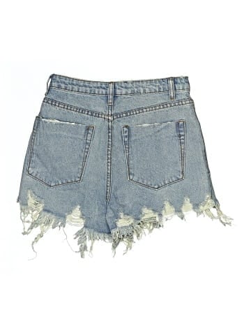 Signature 8 Denim Shorts (view 2)