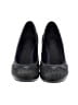 Indigo Black Heels Size 7 - photo 2