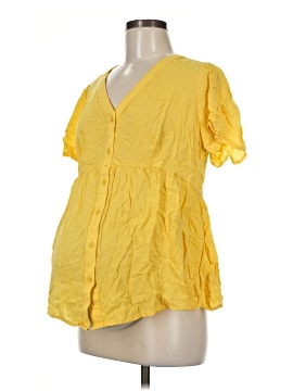 Isabel Maternity Short Sleeve Blouse