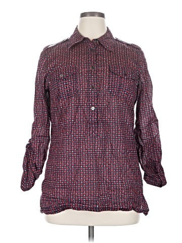 Tory Burch Long Sleeve Button-Down Shirt (view 1)