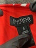 En Focus Studio Argyle Red Casual Dress Size 6 - photo 7