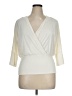 Green Envelope Ivory 3/4 Sleeve Top Size XL - photo 1