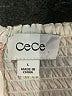 CeCe Floral Ivory Casual Dress Size L - photo 7