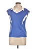 Unbranded 100% Polyester Blue Sleeveless T-Shirt Size M - photo 1