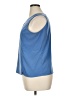 Investments 100% Polyester Blue Sleeveless Top Size 16 - photo 5