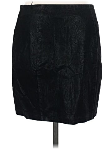 Bishop + Young Faux Leather Skirt (view 2)