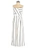 Venus Stripes Ivory Jumpsuit Size S - photo 1