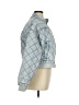 Blank NYC 100% Lyocell Argyle Blue Jacket Size XL - photo 4