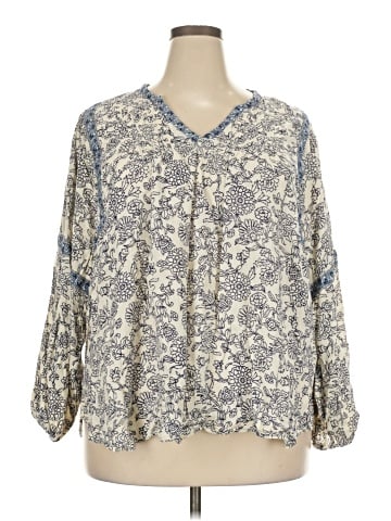 Old Navy 3/4 Sleeve Blouse (view 1)