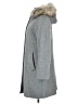 Cole Haan 100% Wool Gray Wool Coat Size 4 - photo 5