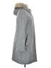Cole Haan 100% Wool Gray Wool Coat Size 4 - photo 4