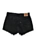Levi's 100% Cotton Hearts Black Denim Shorts Size 30 waist - photo 2