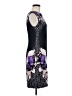 Cache Floral Black Cocktail Dress Size M - photo 4