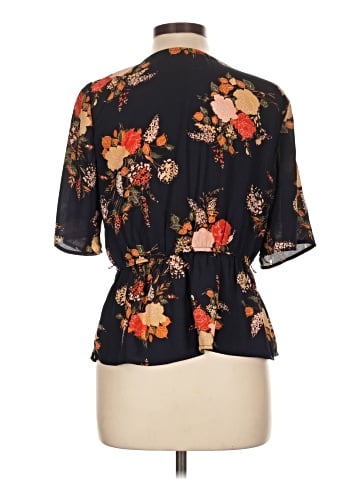 Blue Rain Short Sleeve Blouse (view 2)