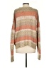 John & Jenn Stripes Tan Pullover Sweater Size S - photo 2