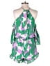 Caramela 100% Polyester Tropical Green Romper Size S - photo 2