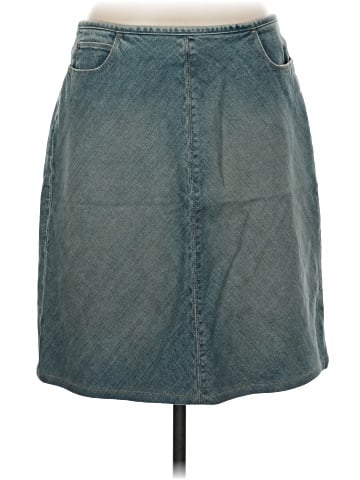 Faconnable Denim Skirt (view 1)