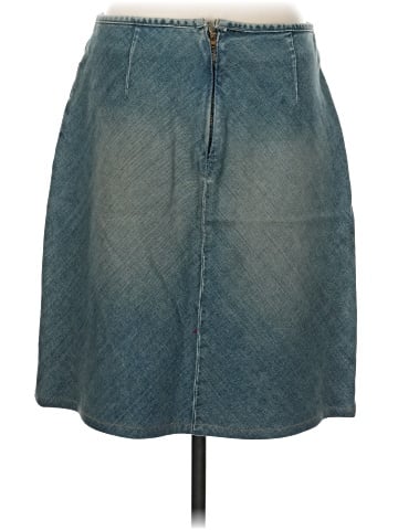 Faconnable Denim Skirt (view 2)