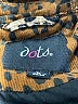 Dots 100% Cotton Animal Print Brown Coat Size L - photo 6