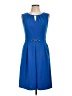 Ellen Tracy Blue Cocktail Dress Size 6 - photo 1